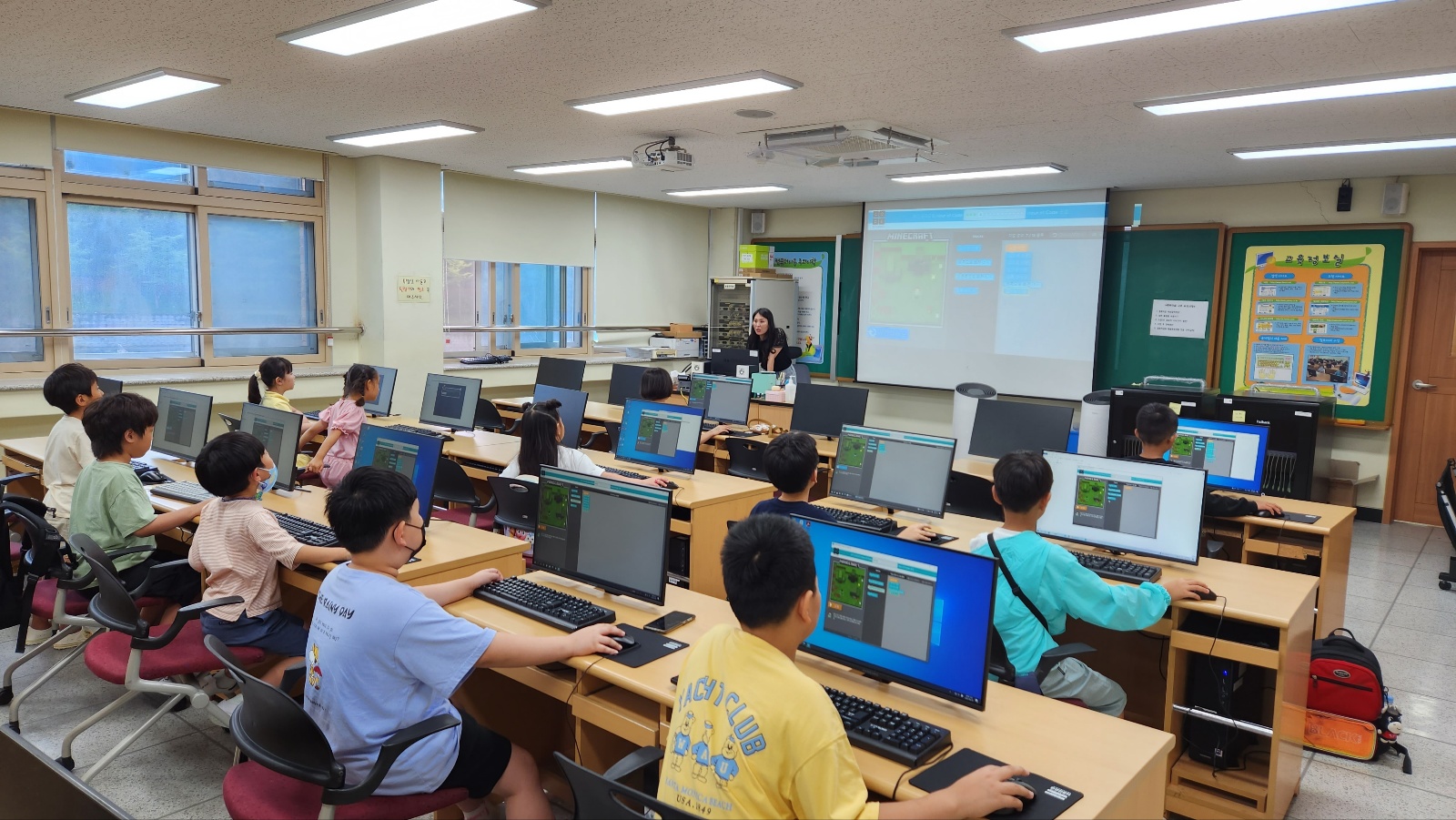 2023학년도 방과후학교 활동사진(컴퓨터&코딩, 플룻) 사진